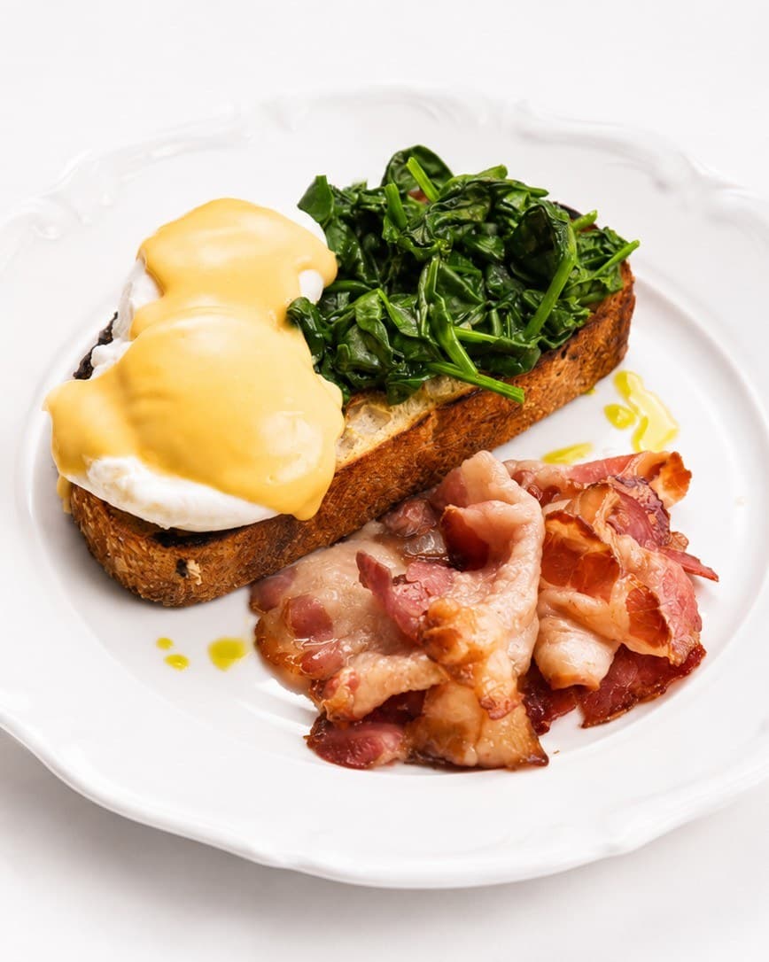 Benedict with Pancetta